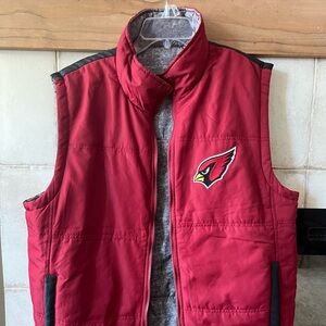 Arizona Cardinals reversible vest
